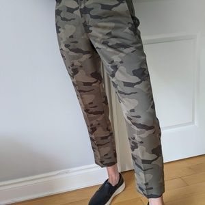 Silky cargo dress pant